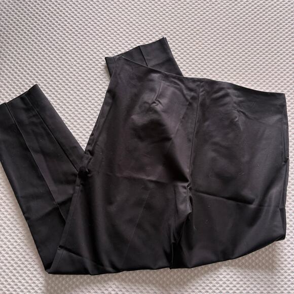 Brooks Brothers Seam Front Trousers 14 Black NWT Pants Capsule Minimalist - Picture 3 of 5